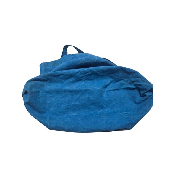 Vintage 90’s ESPRIT Blue Black Logo Tote Carryall Shopper Bag Large Made In USA - Picture 9 of 14